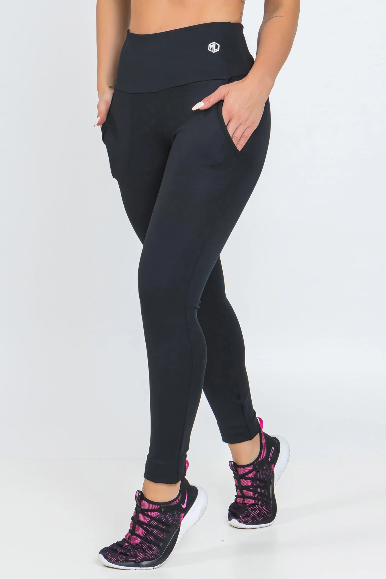 Legging Fitness Bolso Zero Transparência