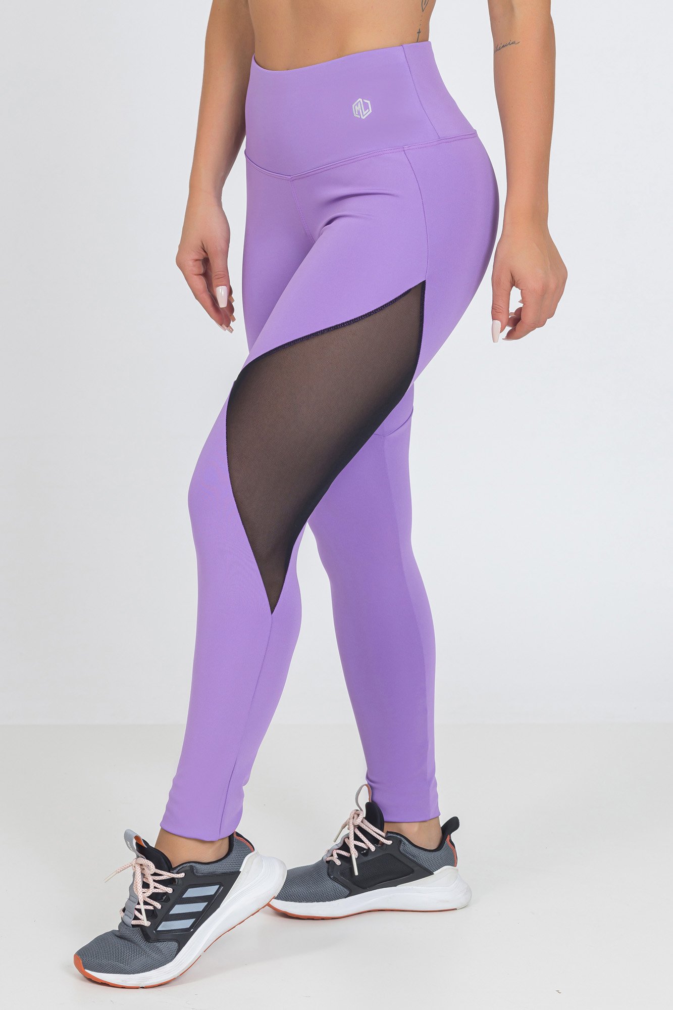 Legging Fitness Glamour Lilás Legging Fitness Glamour Lilás