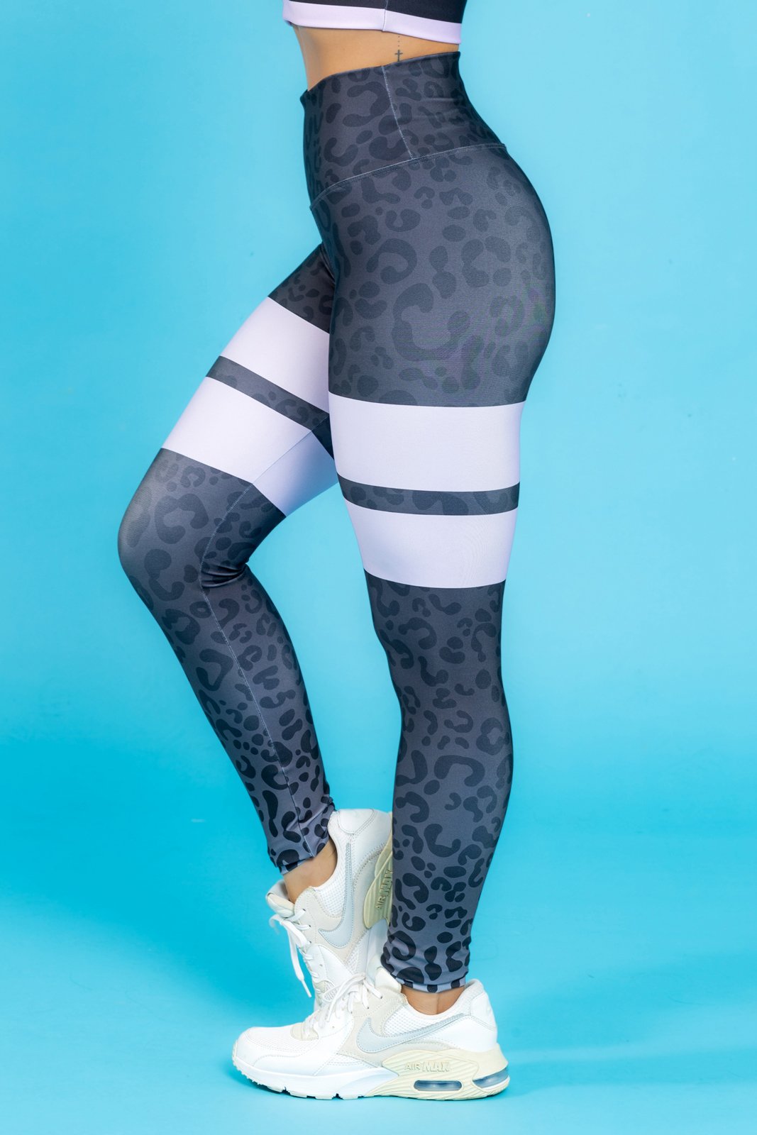 Legging Fitness Oncinha Estampada