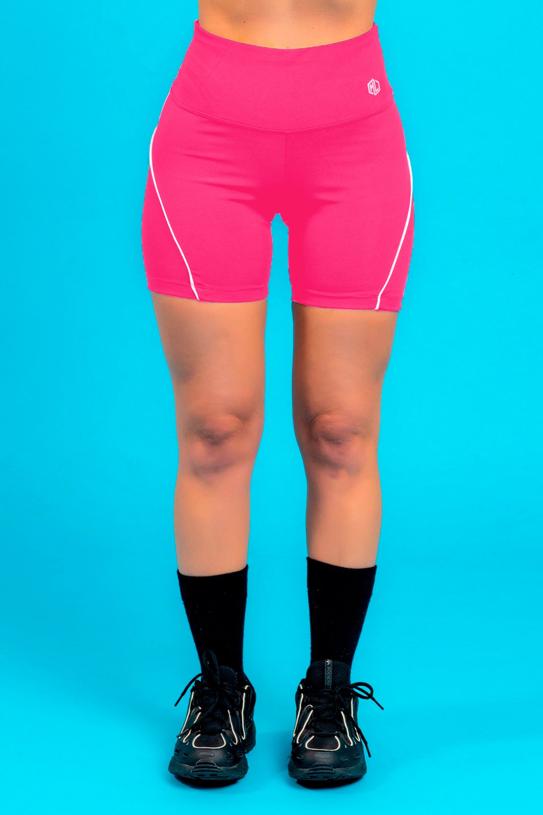Bermuda Fitness Filete Rosa